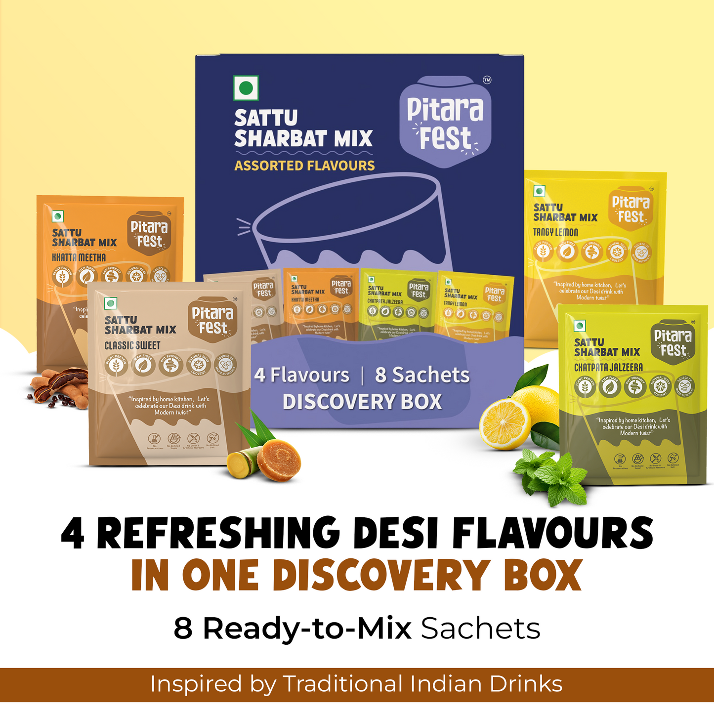 Sattu Sharbat Mix | Assorted