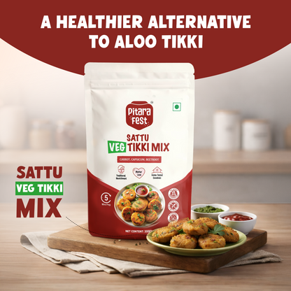 Sattu Veg Tikki Mix