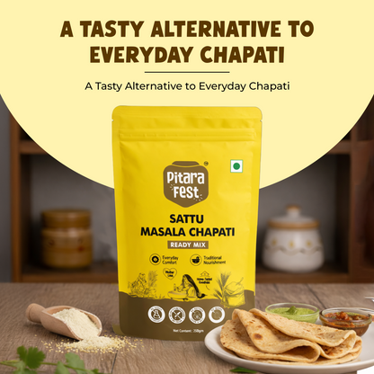 Sattu Masala Chapati Mix
