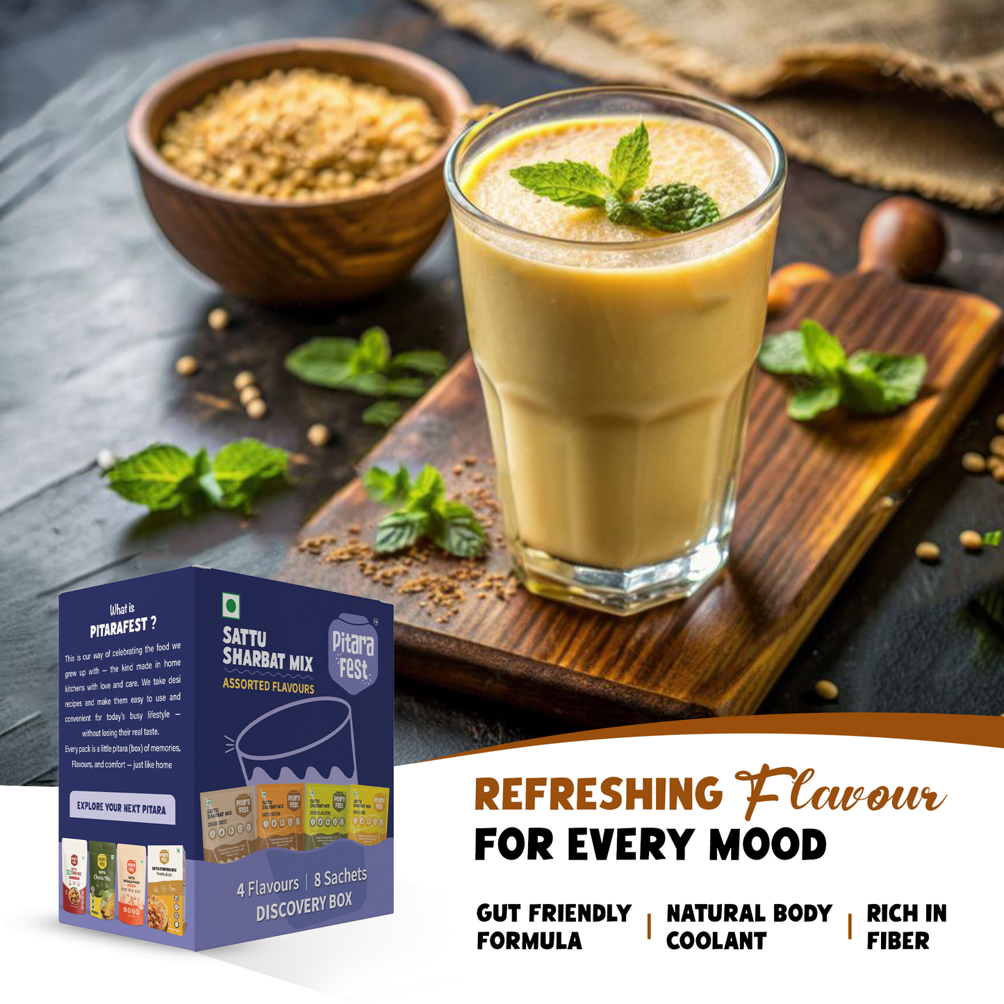 Sattu Sharbat Mix | Assorted