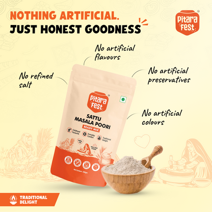Sattu Masala Poori Mix