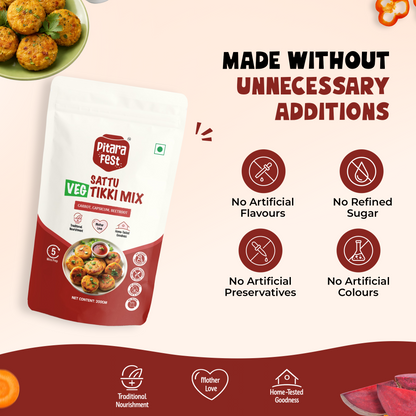 Sattu Veg Tikki Mix
