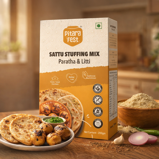 Sattu Stuffing Mix (Paratha & Litti)