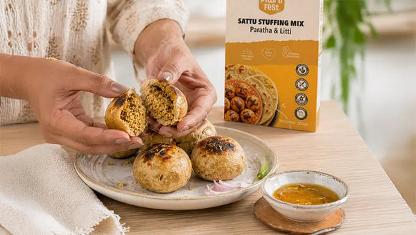 How to Make <br> Sattu Stuffing for Litti