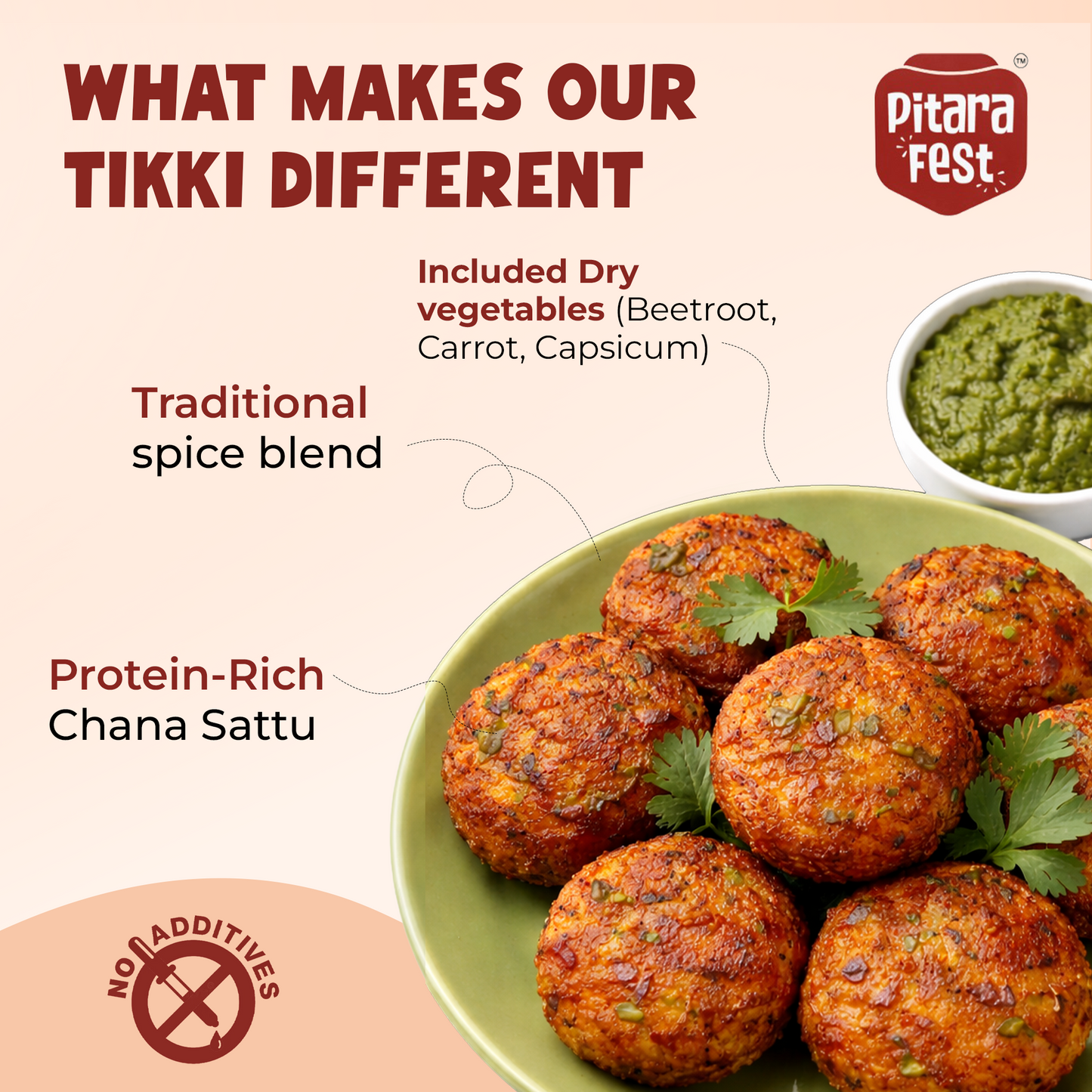 Happy Bundle - Sattu Veg Tikki Mix 200gm & Sattu Masala Poori Mix 250gm